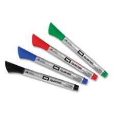 Premium Glass Board Dry Erase Marker, Fine Bullet Tip, Assorted Colors, 4/Pack