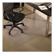 EverLife Chair Mats for Medium Pile Carpet, Rectangular, 46 x 60, Clear