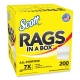 Rags in a Box, POP-UP Box, 10 x 12, White, 200/Box