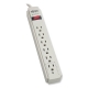 Protect It! Surge Protector, 6 Outlets, 15 ft Cord, 790 Joules, Light Gray