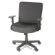 Alera XL Series Big/Tall Mid-Back Task Chair, Supports Up to 500 lb, 17.5" to 21" Seat Height, Black