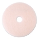Ultra High-Speed Eraser Floor Burnishing Pad 3600, 20" Diameter, Pink, 5/Carton