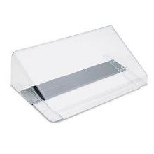 Magnetic DocuPocket Wall File, Letter Size, 13" x 4" x 7", Clear