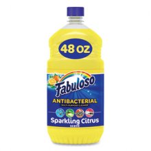 Antibacterial Multi-Purpose Cleaner, Sparkling Citrus Scent, 48 oz Bottle