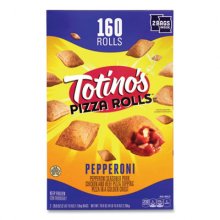 Pepperoni Pizza Rolls, 39.9 oz Bag, 80 Rolls/Bag, 2 Bags/Box, Delivered in 1-4 Business Days