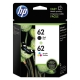 HP 62, (N9H64FN) 2-Pack Black/Tri-Color Original Ink Cartridges