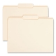 Reinforced Tab Manila File Folders, 1/3-Cut Tabs: Center Position, Letter Size, 0.75" Expansion, 11-pt Manila, 100/Box