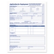 Comprehensive Employee Application Form, 8.5 x 11, 1/Page, 25 Forms