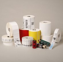 Zebra Direct Thermal Label Paper (4" x 6") Z-Perform 2000D Floodcoated (Yellow) (1" Core) (430/Roll) (6 Rolls/Ctn) (Top Coated Paper) (Perforated) (5" Outer) (All-Temp Permanent Adhesive)