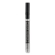 Creative Art and Crafts Marker, Extra-Fine Brush Tip, Silver