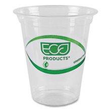 GreenStripe Renewable and Compostable Cold Cups Convenience Pack, Clear, 16 oz, 50/Pack