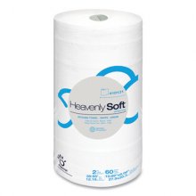 Heavenly Soft Kitchen Paper Towel, Special, 2-Ply, 8 x 11, White, 60/Roll, 30 Rolls/Carton