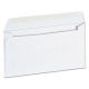 Open-Side Business Envelope, #6 3/4, Square Flap, Gummed Closure, 3.63 x 6.5, White, 500/Box