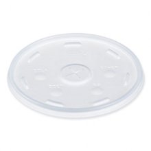 Lids for Foam Cups and Containers, Fits 32 oz, 44 oz, 60 oz Cups, Translucent, 1,000/Carton