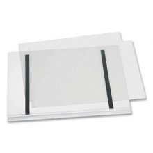 Magnetic Water-Resistant Sign Holder, 11 x 17, Clear Frame, 5/Pack