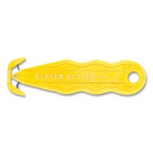 Kurve Blade Plus Safety Cutter, 5.75" Handle, Yellow, 10/Box