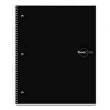 FocusNotes Notebook, 1 Subject, Lecture/Cornell Rule, Blue Cover, 11 x 9, 100 Sheets