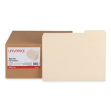 Pendaflex Two-Tone Color File Folders, Letter Size, White, 1/3 Cut, 100 per  box (152 1/3 WHI)