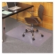 EverLife Light Use Chair Mat for Flat-Pile Carpet, Rectangular, 36" x 44", Clear