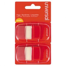 Page Flags, Red, 50 Flags/Dispenser, 2 Dispensers/Pack