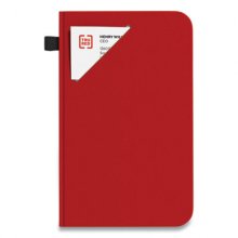 Medium Starter Journal, 1 Subject, Narrow Rule, Red Cover, 8 x 5, 192 Sheets
