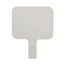 Dry Erase Paddle, 9.75 x 8, White, 12/Pack