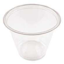 Clear Plastic PETE Cups, 9 oz, 50/Pack