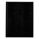 Executive Notebook, 1 Subject, Medium/College Rule, Black Cover, 9.25 x 7.25, 150 Sheets