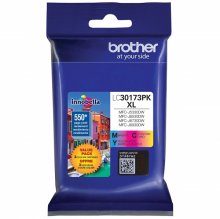 Brother MFC-J5330DW J6530DW J6930DW High Yield C/M/Y Ink Cartridge Combo Pack (Includes 1 Each of LC3017C LC3017M LC3017Y) (3 x 550 Yield)