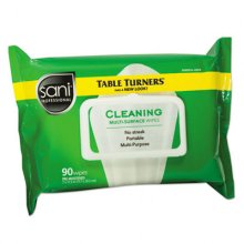 Multi-Surface Cleaning Wipes, 11.5 x 7, Fresh Scent, White, 90 Wipes/Pack, 12 Packs/Carton