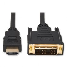 HDMI to DVI-D Cable, Digital Monitor Adapter Cable (M/M), 1080P, 6 ft., Black