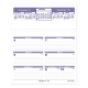 Flip-A-Week Desk Calendar Refill, 7 x 6, White Sheets, 2023