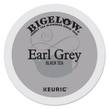 Earl Grey Tea K-Cup Pack, 24/Box, 4 Box/Carton