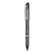 EnerGel NV Gel Pen, Stick, Bold 1 mm, Black Ink, Black Barrel, Dozen