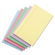 Index Cards, Ruled, 4 x 6, Assorted, 100/Pack