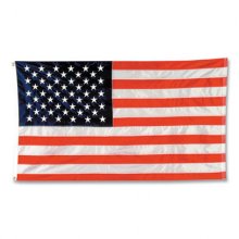 Indoor/Outdoor U.S. Flag, Nylon, 8 ft x 5 ft